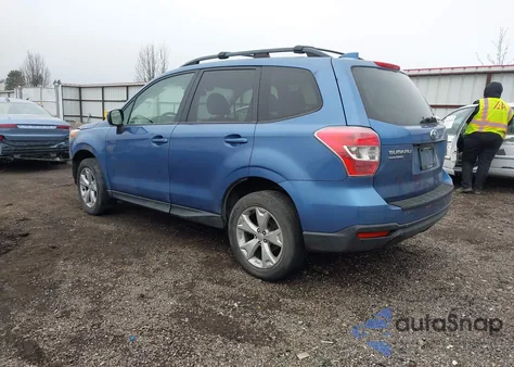 2016 Subaru Forester 2.5I Premium из США, поврежденный, VIN JF2SJAFCXGH407589